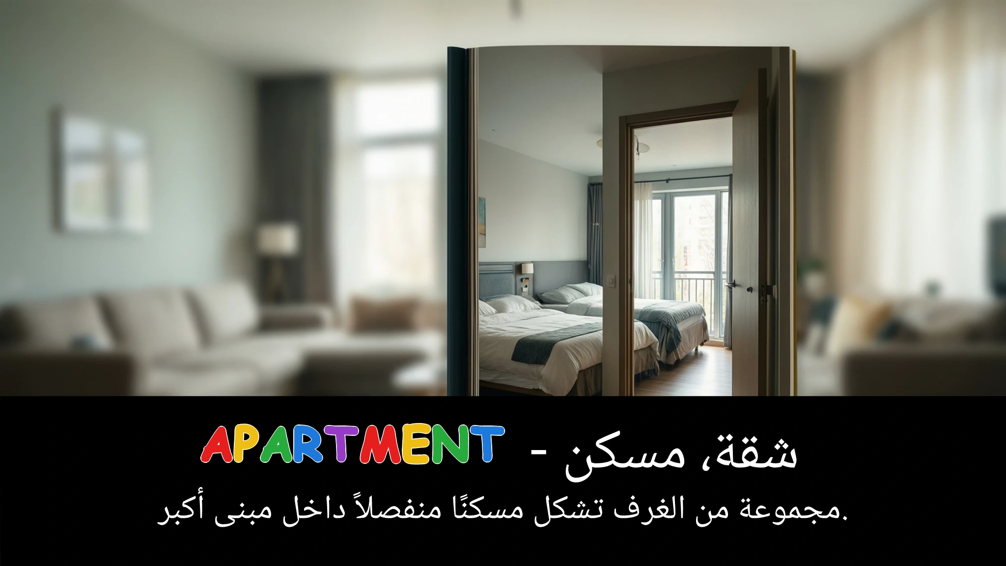 Arabic Illustration for apartment